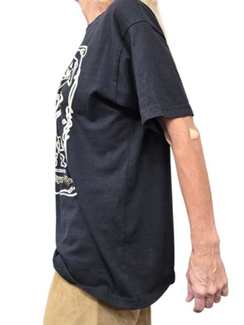 Zach Bryan Quittin Time Tour 2024 Concert T Shirt Black Graphic Tee Size L - Picture 3 of 7